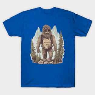 Dope Sasquatch in Nature T-Shirt